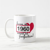 50ste verjaardag koffiemok (Links)