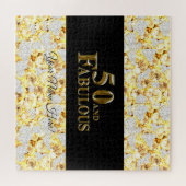 50ste verjaardag  legpuzzel (Horizontaal)