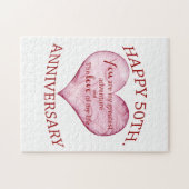 50ste. Verjaardag Legpuzzel (Horizontaal)