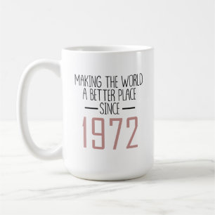 50ste verjaardag mok maakt de wereld een betere pl