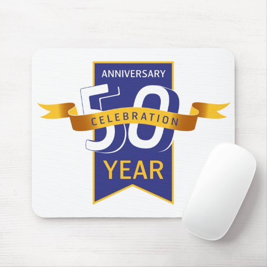 50ste verjaardag muismat (Met muis)