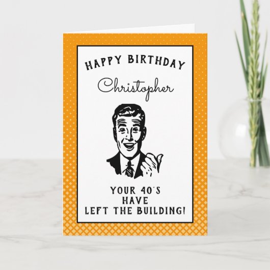 50ste verjaardag over de heuvellering kaart (Voorkant)