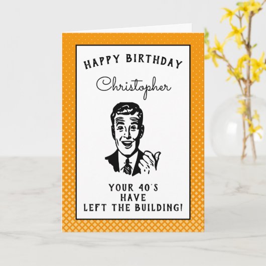 50ste verjaardag over de heuvellering kaart (Gele Bloem)