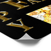 50ste verjaardag  poster (Hoek)