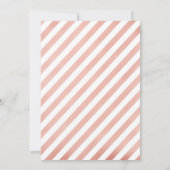 50ste verjaardag - Roze Gouden Ballonnen Kaart (Achterkant)