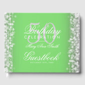 50ste verjaardag Sage & Silver Gastenboek (Voorkant)