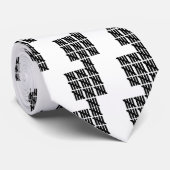 50ste verjaardag stropdas (Opgerold)