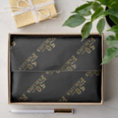 50ste verjaardag  tissuepapier (Geschenk)