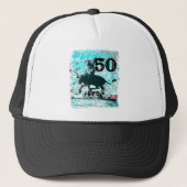 50ste verjaardag trucker pet (Voorkant)