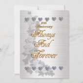 50ste verjaardag uitnodiging Victoriaans Angels (Voorkant)