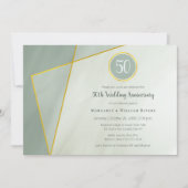 50ste verjaardag verjaardag vergrijsde jade met go kaart (Voorkant)