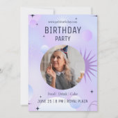 50ste verjaardag viering, foto 50ste verjaardag kaart (Voorkant)