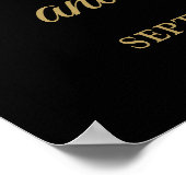 50ste verjaardag welkomstbord In The Making Poster (Hoek)