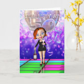 50ste verjaardag wenskaart - nog steeds handig op  kaart (Gele Bloem)