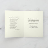 50ste verjaardag Wijding Kelk Elegante kaart (Binnen)