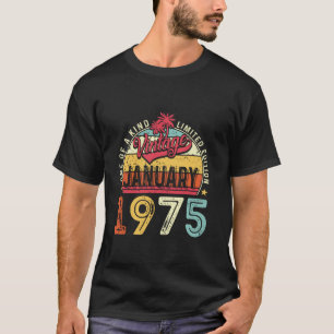  50ste verjaardagscadeau  januari 1975 Me T-shirt