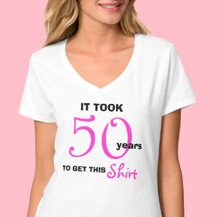 50ste verjaardagscadeaus voor vrouwen T-Shirt - Fu