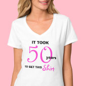 50ste verjaardagscadeaus voor vrouwen T-Shirt - Fu
