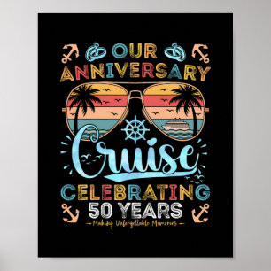 50ste verjaardagscruise ter viering van 50 jaar sa poster