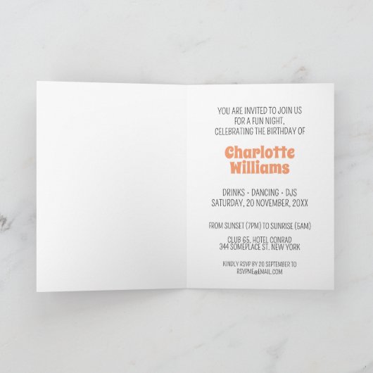 50ste Verjaardagsfeest met Levendige Oosterse Ener (Binnen)