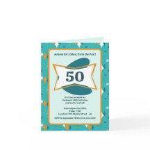 50ste Verjaardagsfeest Retro Midden Eeuw Elke Leef