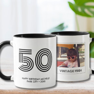 50ste verjaardagsfeest voor jaar Mok