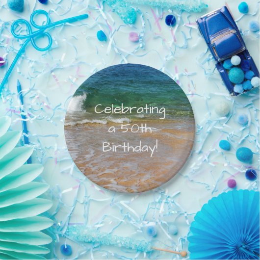 50ste verjaardagsfeestje Borden vieren Papieren Bordje (Feest)
