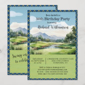 50ste verjaardagsfeestje Mannen Kaart (Voorkant / Achterkant)