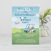 50ste verjaardagsfeestje Mannen Kaart (Staand voorkant)