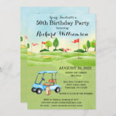 50ste verjaardagsfeestje Mannen Kaart (Voorkant / Achterkant)