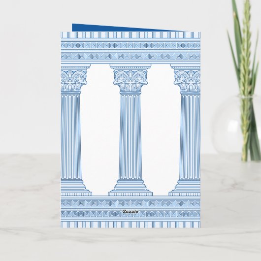 50ste verjaardagsfeestje met aangepaste kleur Grie (Achterkant)