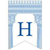 50ste verjaardagsfeestje met aangepaste kleur Grie Vlaggetjes (Tweede vlag)