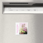 50ste verjaardagsfeestje Save the Date Magnet (Insitu (Vaatwasser))
