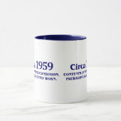 50ste verjaardagsgeschenken te koop! mok (Midden)