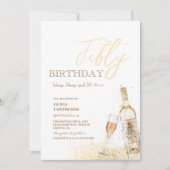 50ste verpartij | Plof, plof en 50 daar!  Kaart (Voorkant)