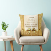 50ste weddenschap Jubileum Gift Ideas for Parents Kussen (Stoel)