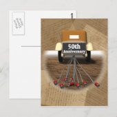 50ste weddenschap Jubileum Gifts Briefkaart (Voorkant / Achterkant)