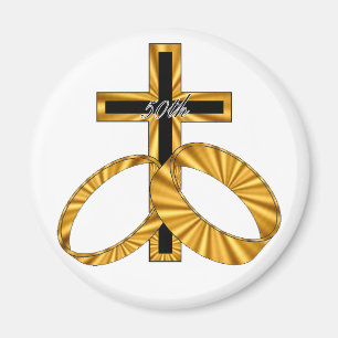 50ste weddenschap Jubileum Gifts Magneet