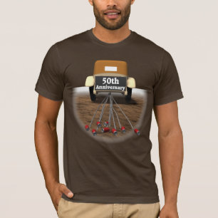 50ste weddenschap Jubileum Gifts T-shirt