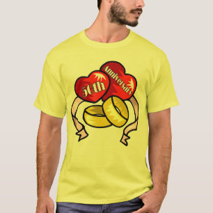 50ste weddenschap Jubileum Gifts T-shirt