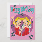 50stropdassen rock&roll Enkele dagskaart Feestdagenkaart (Voorkant)