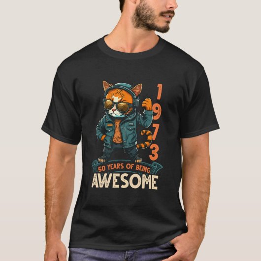 50Th 1973 50 Voor T-shirt (Voorkant)