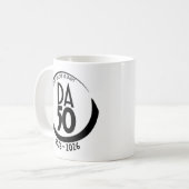 50th Anniversary 1976-2026 Mug in Black Koffiemok (Voorkant links)