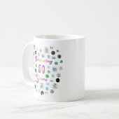 50th Anniversary 50 Logos Mug Koffiemok (Voorkant links)