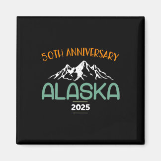 50th Anniversary Wedding Alaska Cruise 2026 Matchi Magneet