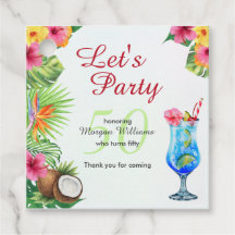 50th Bday Tropical Summer Dine & Cocktail Party