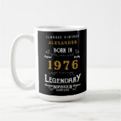 50th Birthday 1976 Legendary Retro Koffiemok (Links)