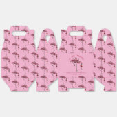 50th Birthday 50 and Fabulous Tropical Flamingo Bedankdoosjes (Ongevouwen)