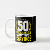 50th Birthday, 50 Is The New... Funny 50 Years Old Koffiemok (Links)