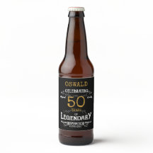 50th Birthday Black Gold Legendary Funny